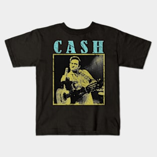 CASH - Golden Vintage Kids T-Shirt